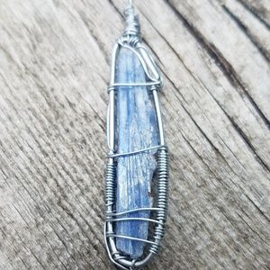 Blue Kyanite Pendant